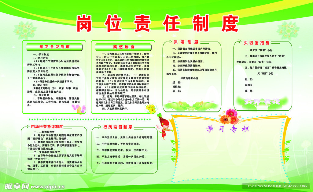 岗位八项制度