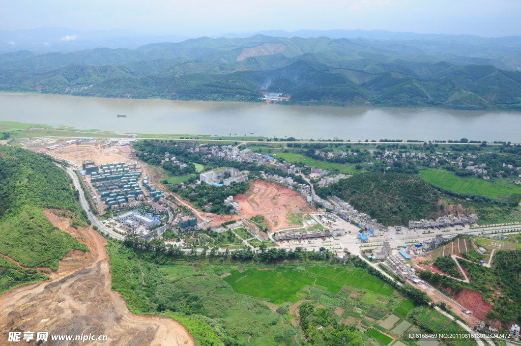 航拍大地风景