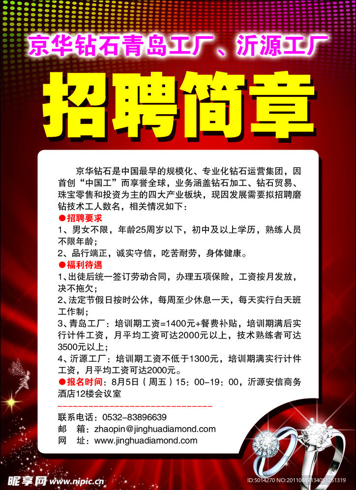 招聘海报