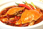香辣梭子蟹