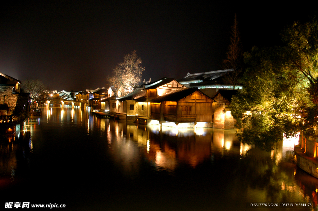 乌镇夜景