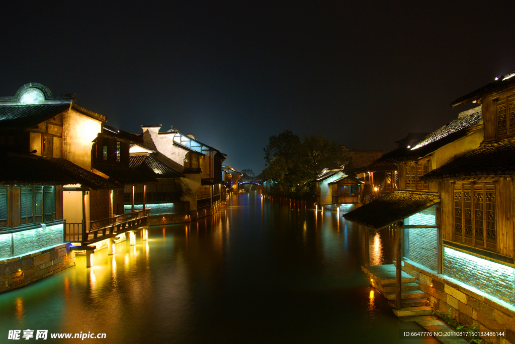 乌镇夜景