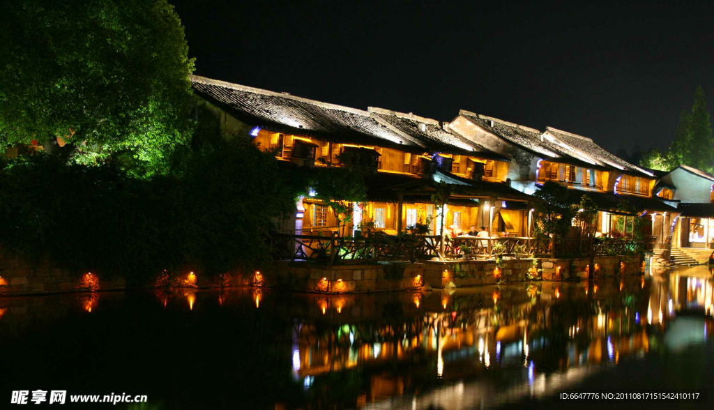 乌镇夜景