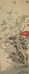 钱维城 牡丹