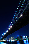 城市桥梁夜景