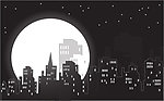 城市建筑夜景