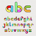 炫彩字母