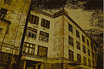手绘城市建筑