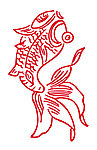中国传统鱼纹