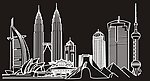 城市建筑东方明珠