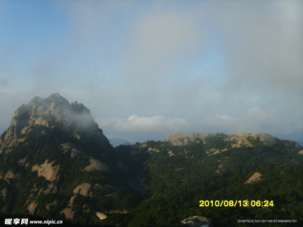 黄山雾景