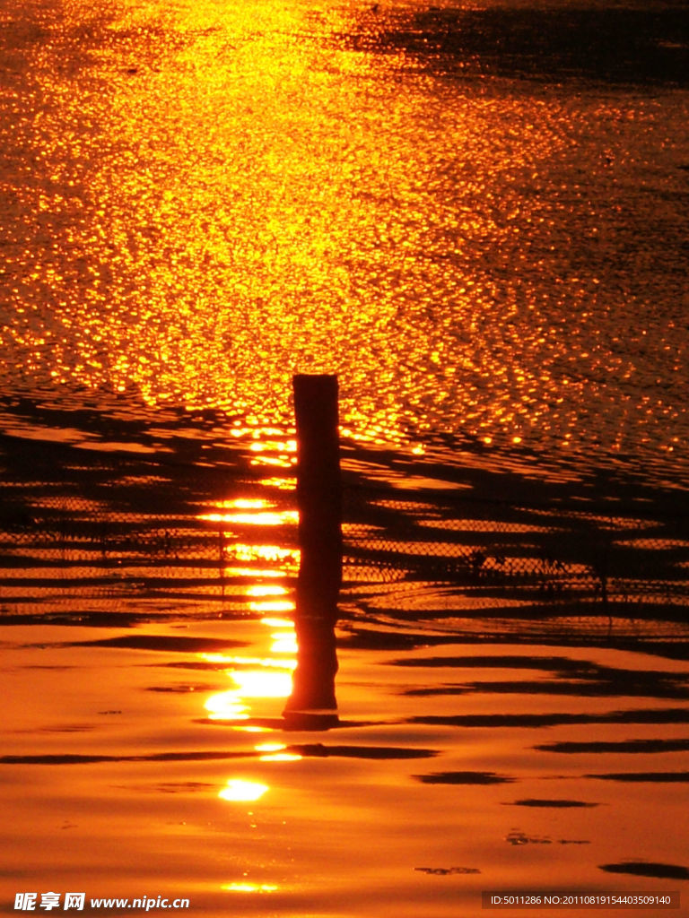 西湖夕阳