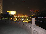 安顺桥长廊夜景