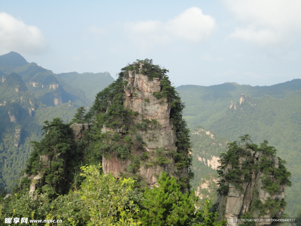 张家界山景