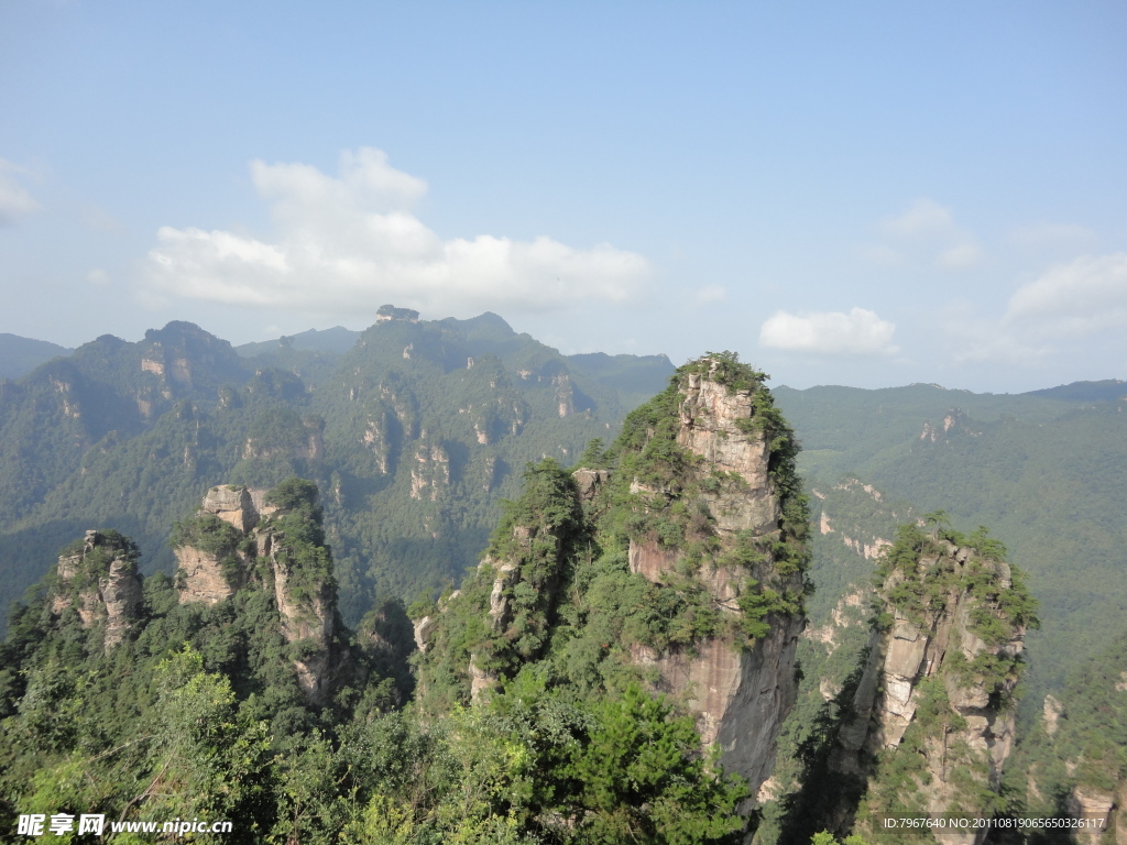 张家界山景