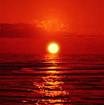 海上日出