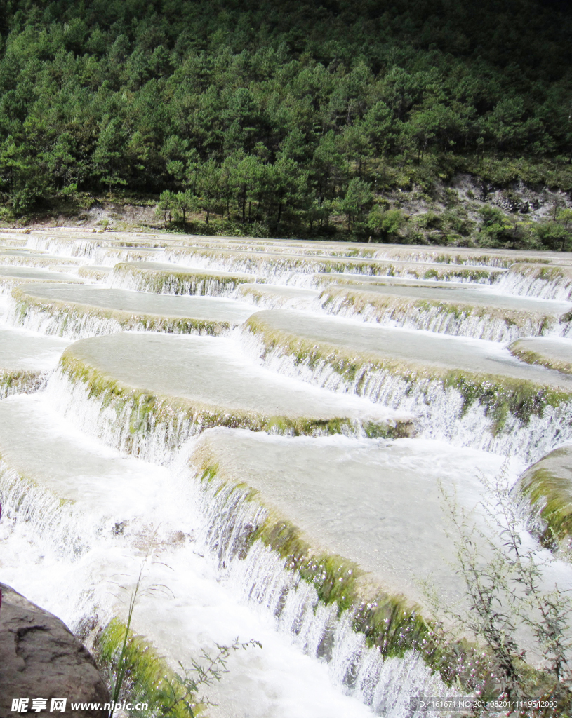 丽江山水森林风光