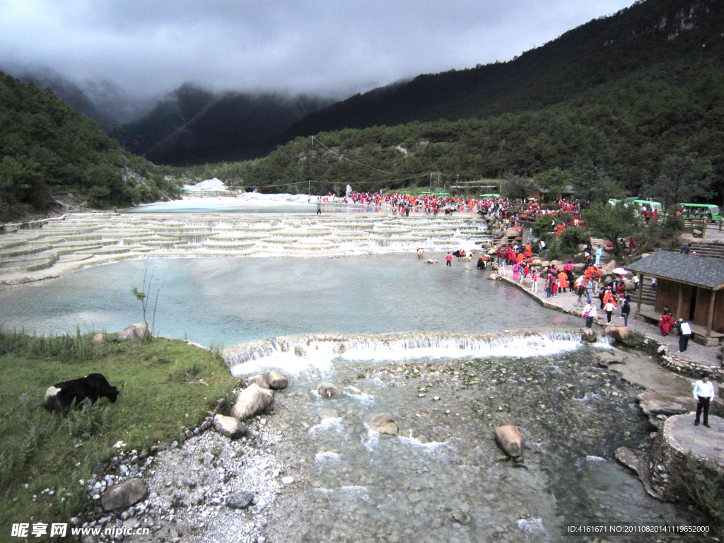 丽江山水森林风光