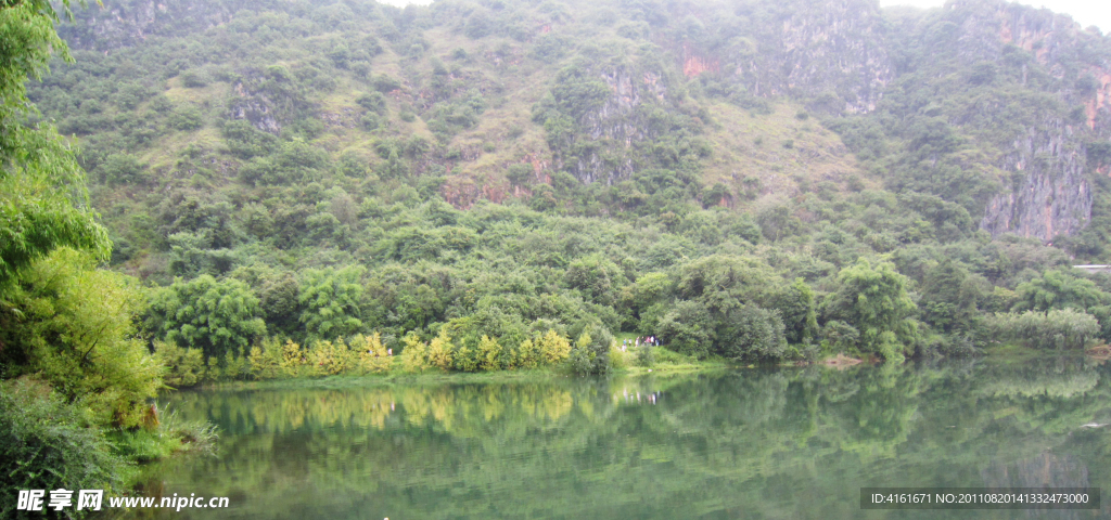 丽江山水森林风光