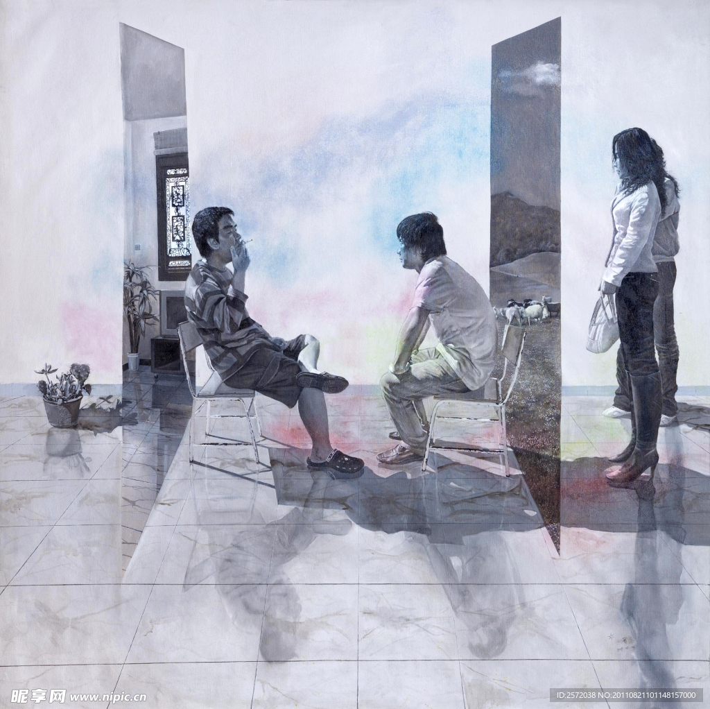 人物油画