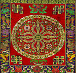 唐卡精美花纹