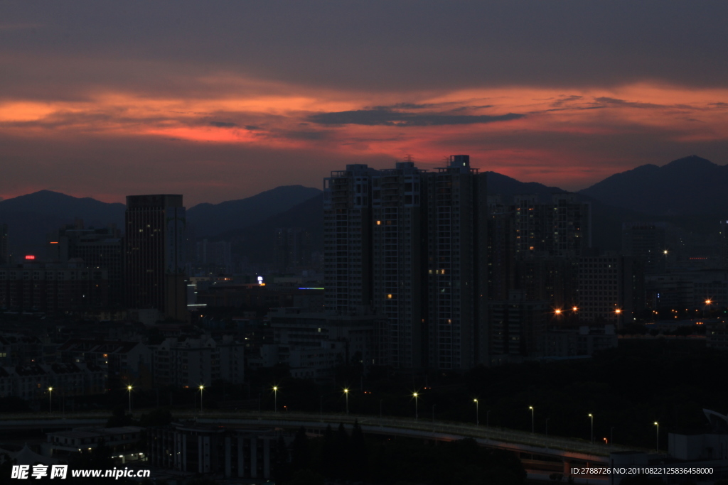 晚霞深圳