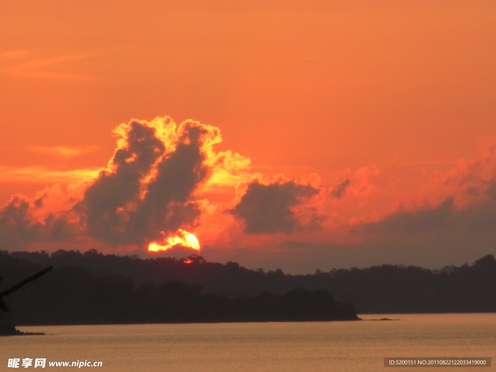 日落夕阳