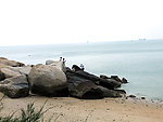 海边礁石