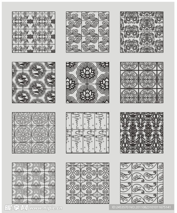 雕刻花纹