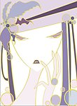 女孩 移门
