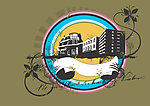 城市花纹