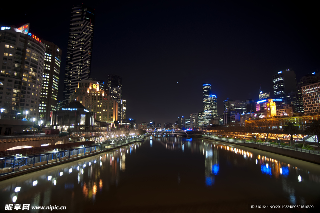 墨尔本夜景