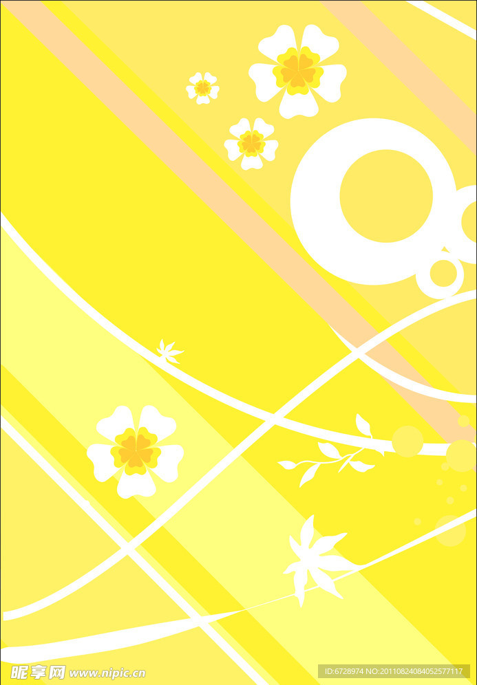 小花 线条