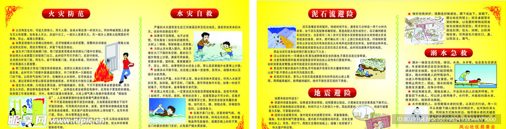 火灾防范 宣传栏