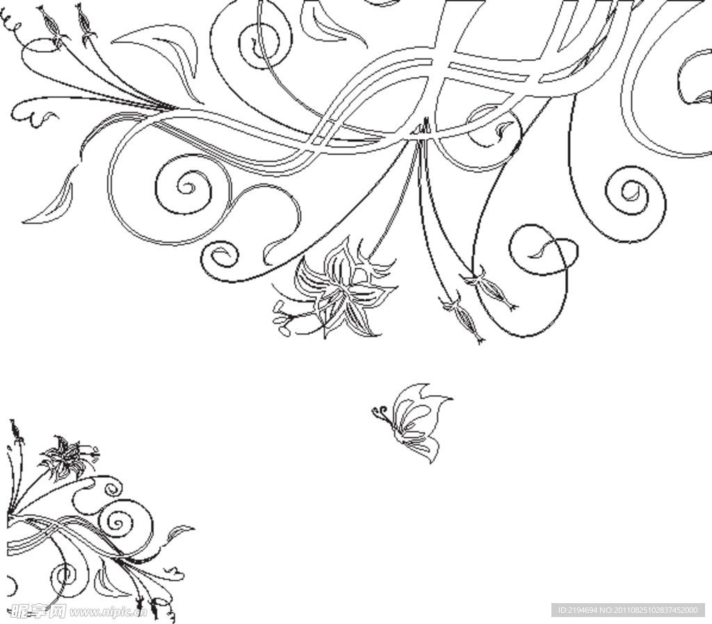 背景墙大牛花 墙贴 沙发墙贴