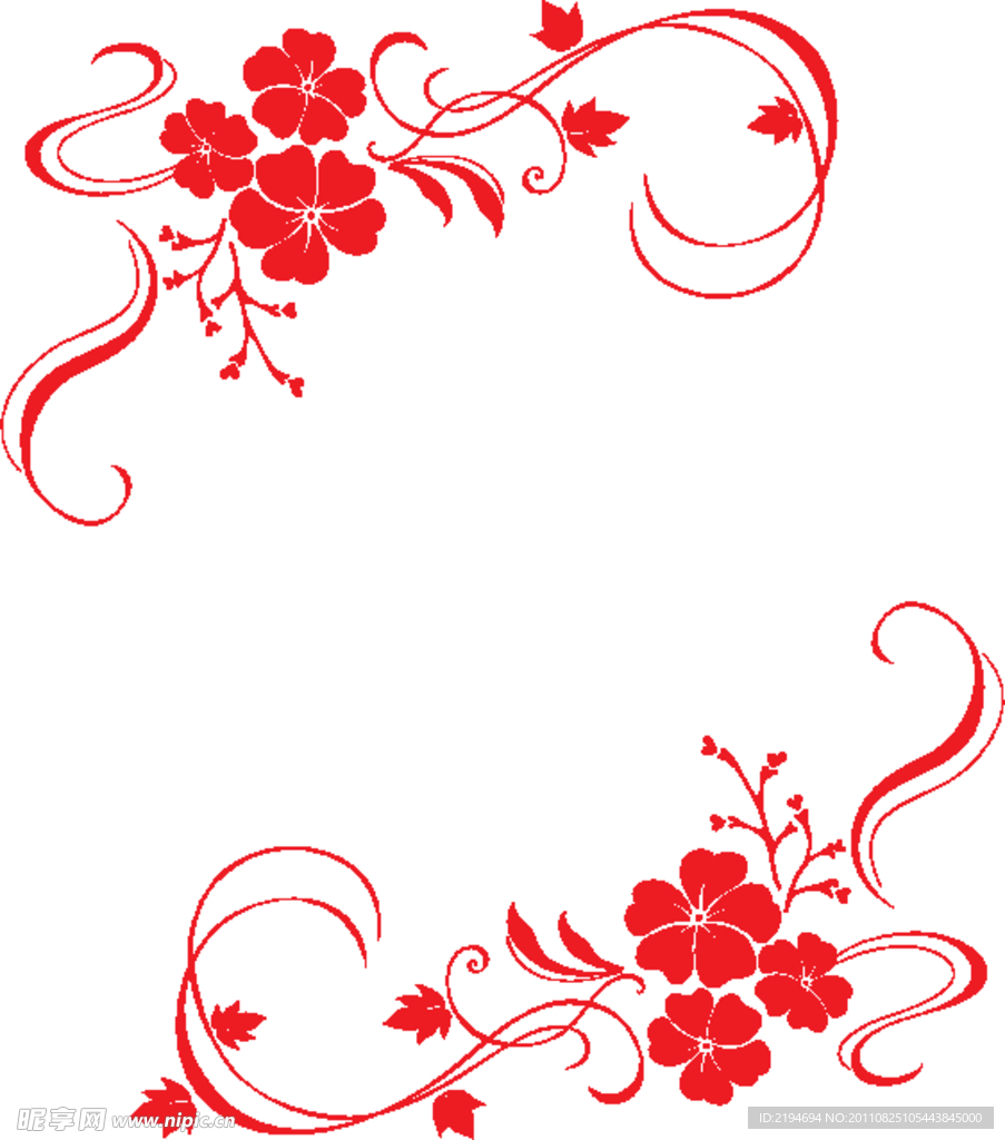 电视墙姐妹花 墙贴
