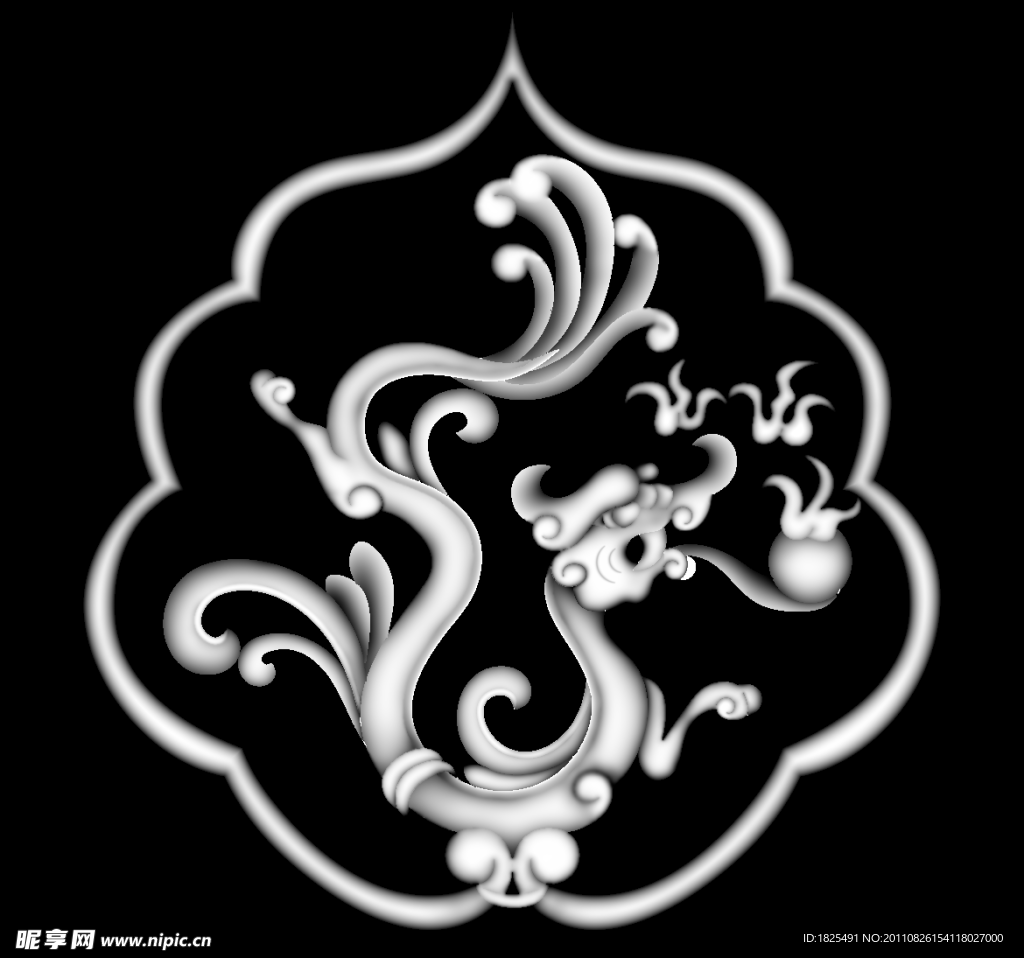 龙椅 椅背