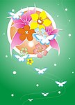 蝴蝶花