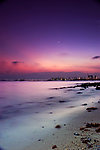 夕阳海景