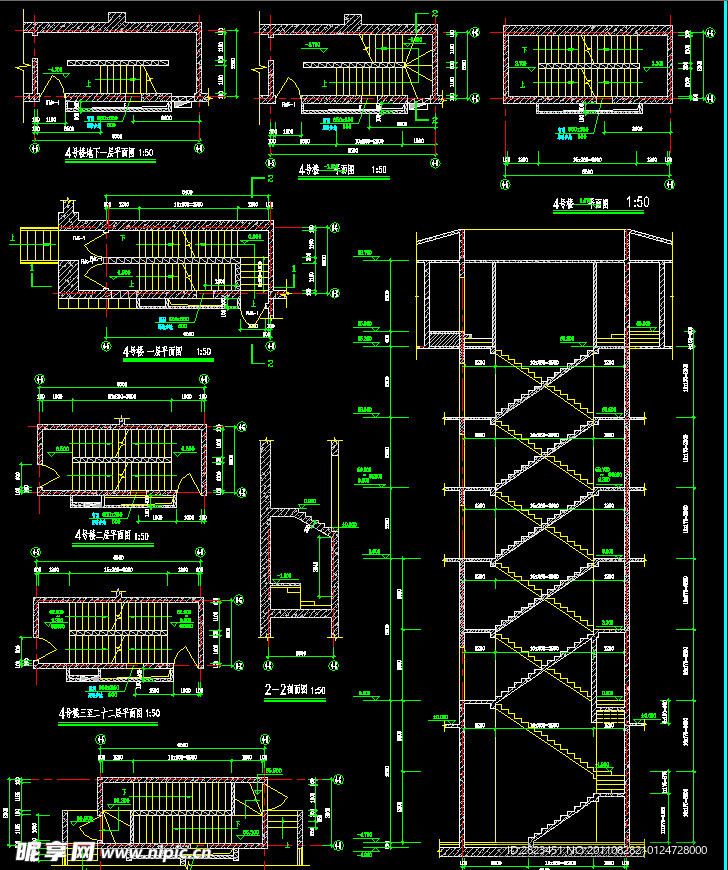 4号楼楼梯详图