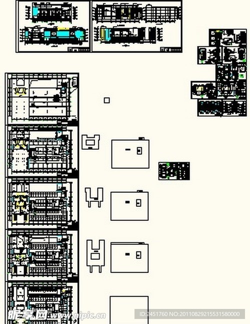 住宅楼CAD设计图