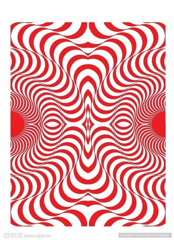 红色纹理