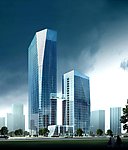 房地产楼盘效果图PSD分层素材