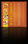 面包排行榜海报设计
