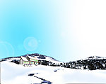 雪中小屋