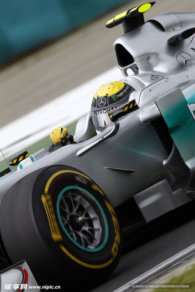 F1赛车震撼特写