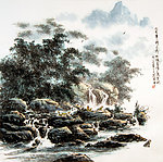 悠悠溪流