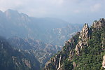黄山山雾景