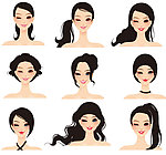 美女发型