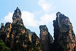 张家界的山峰